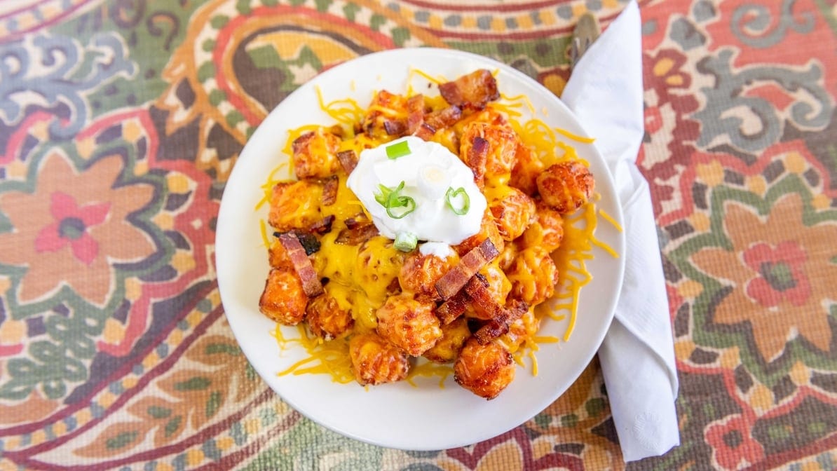 Sweet Potato Puffs for Sharing.