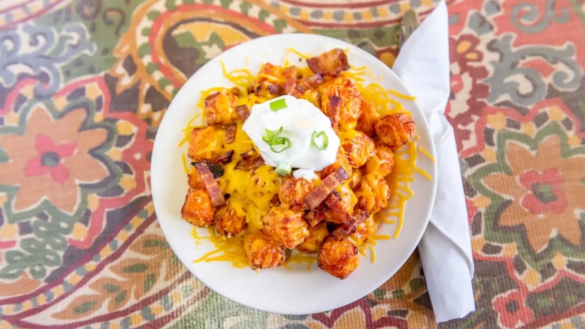 Sweet Potato Puffs for Sharing.