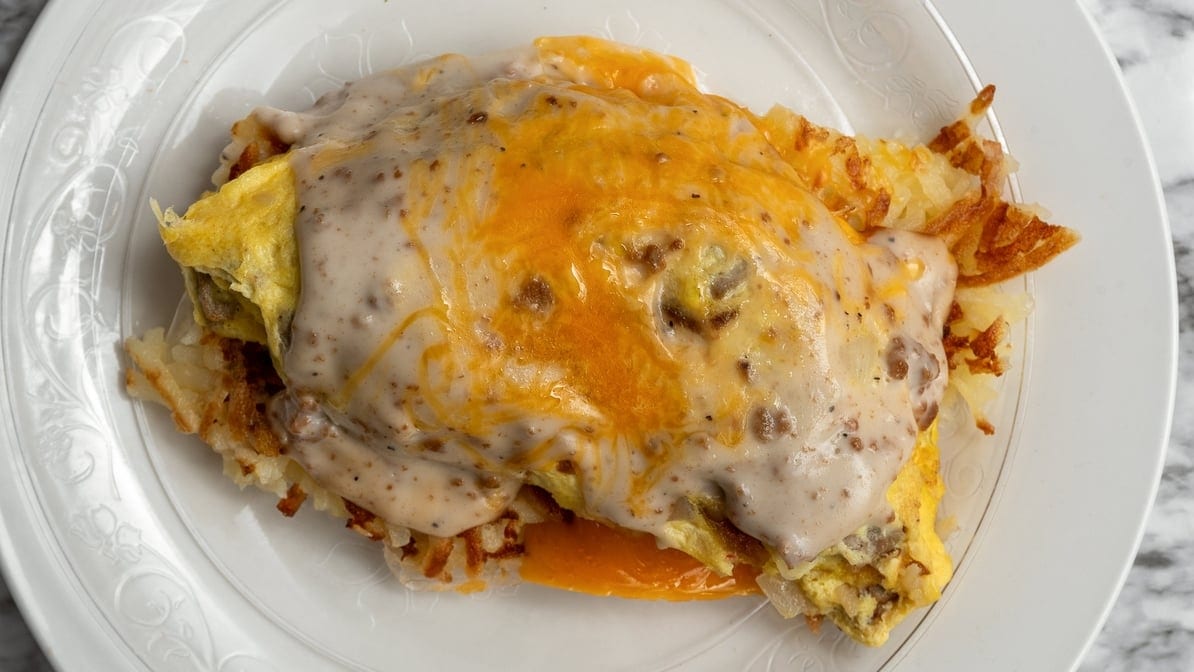 Farmer Connors Country Omelet.