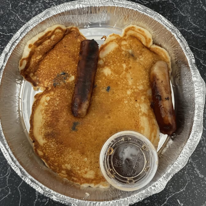 Lucky Charm Pancakes.