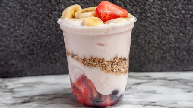 Strawberry Yoghurt Parfait.