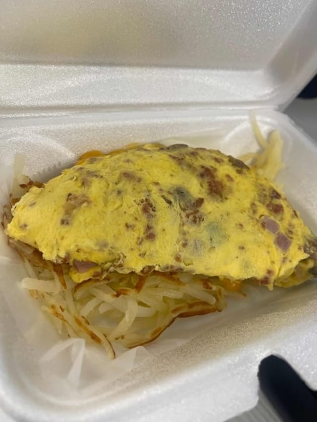 Meat Lovers Omelet.