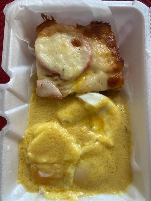 Classic Eggs Benedict.