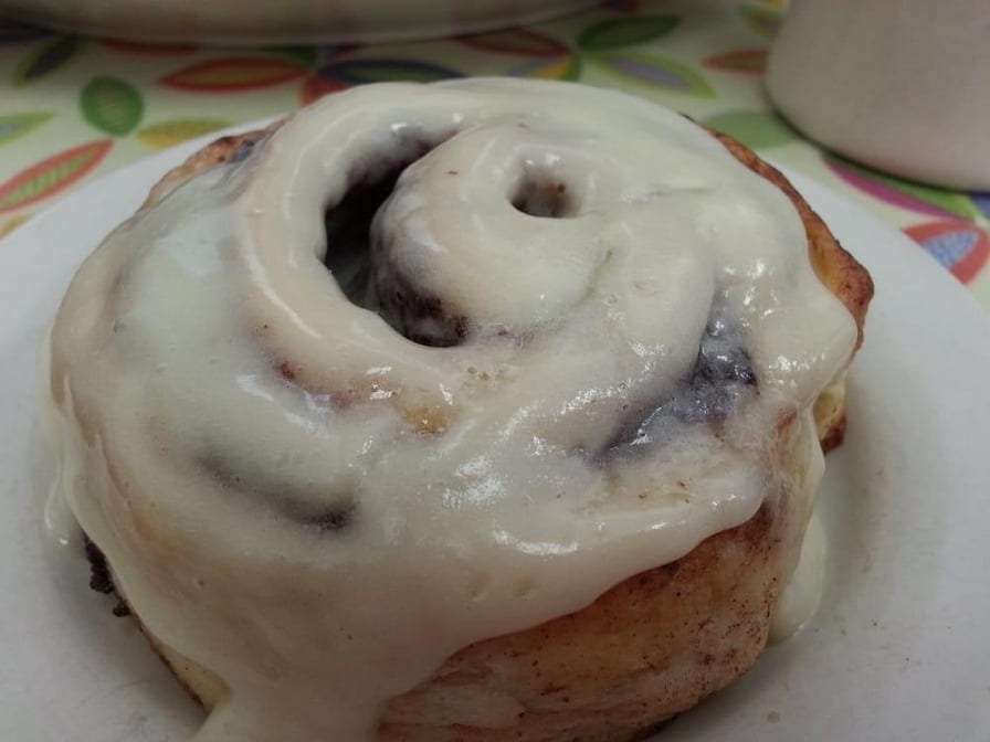 Jumbo Cinnamon Roll.