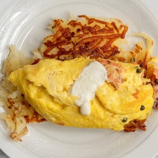 Smoked Salmon Omelet
