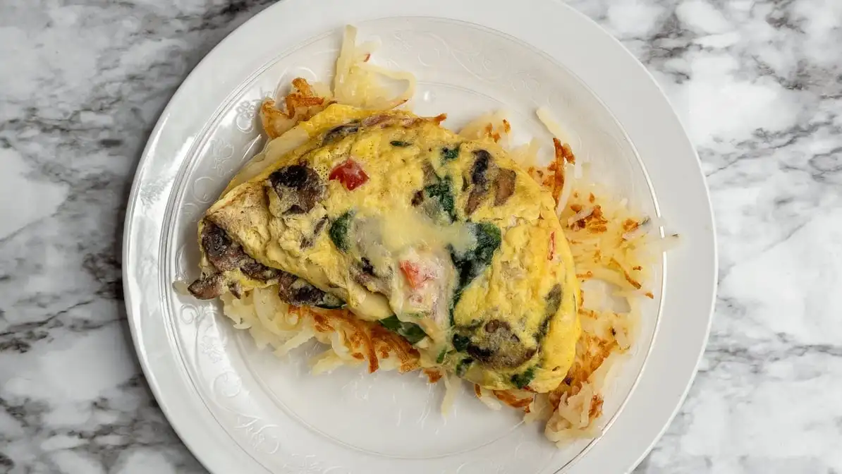 Veggie Omelet.