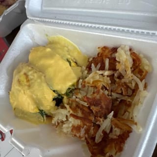 "Eggs Florentine
