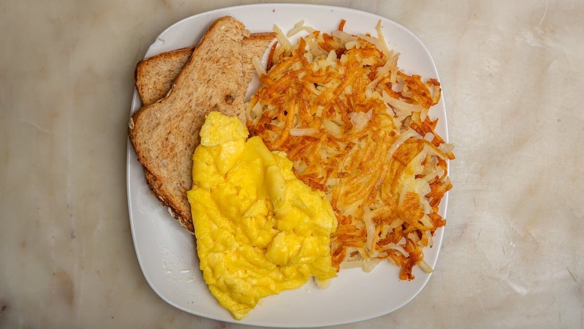 Egg. Hash Browns. Toast (1).