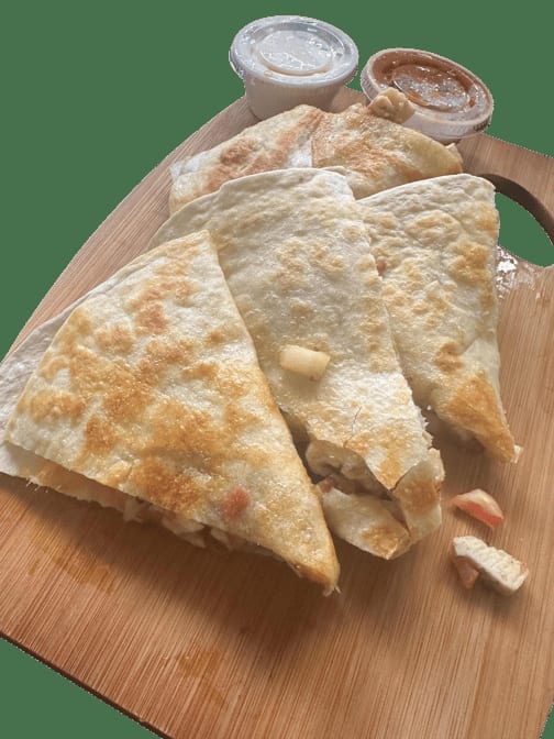 Chicken Quesadilla.