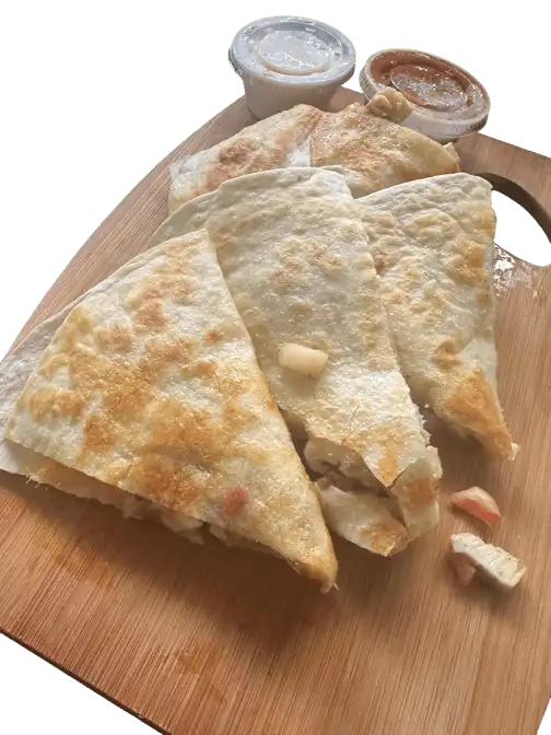 Chicken Quesadilla.
